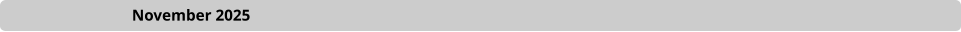 November 2025